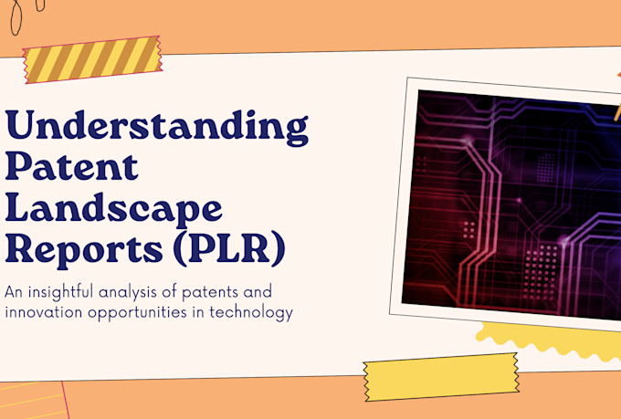 prepare patent landscape report for your invention